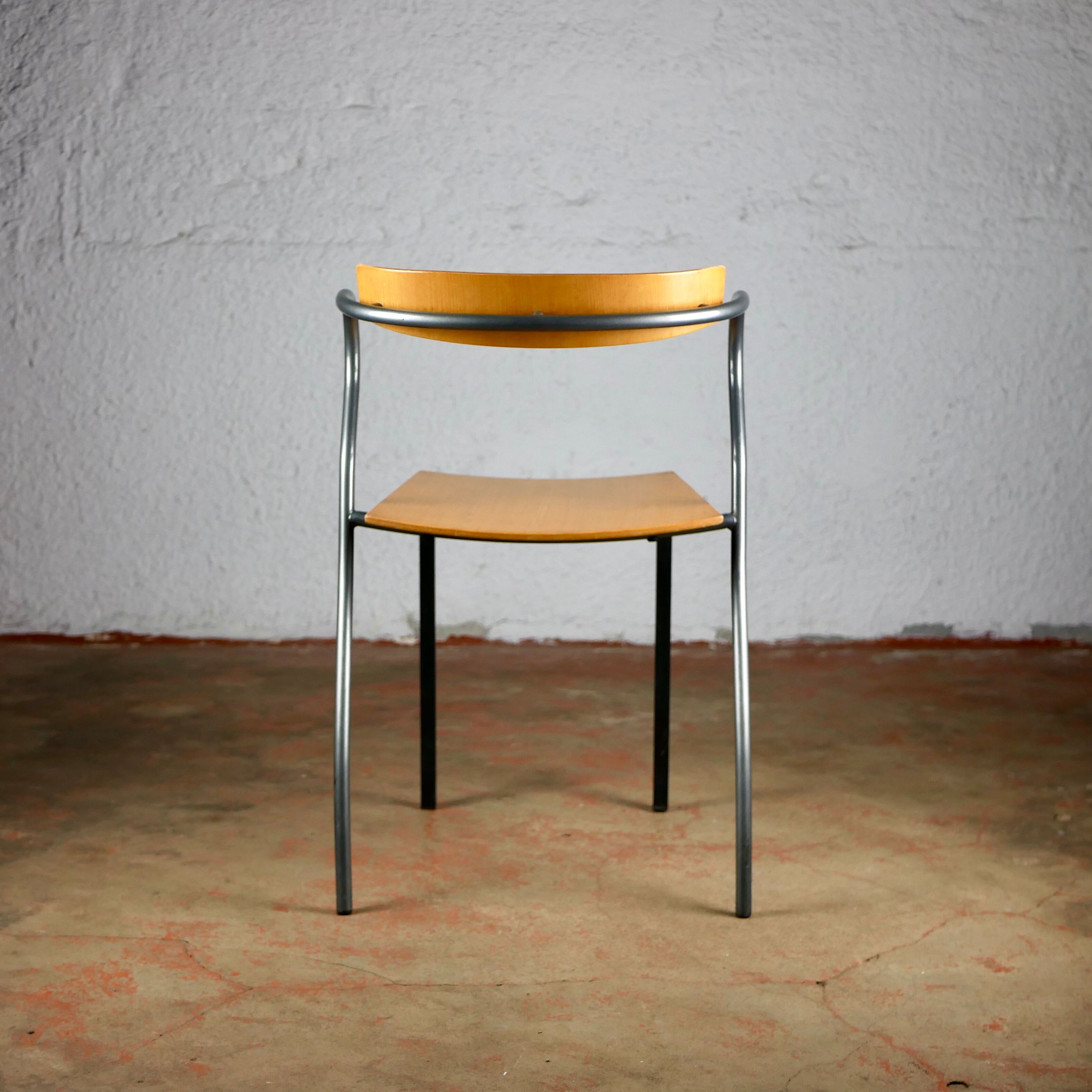 Series of 4 Rio chairs, by Pascal Mourgue for Artelano