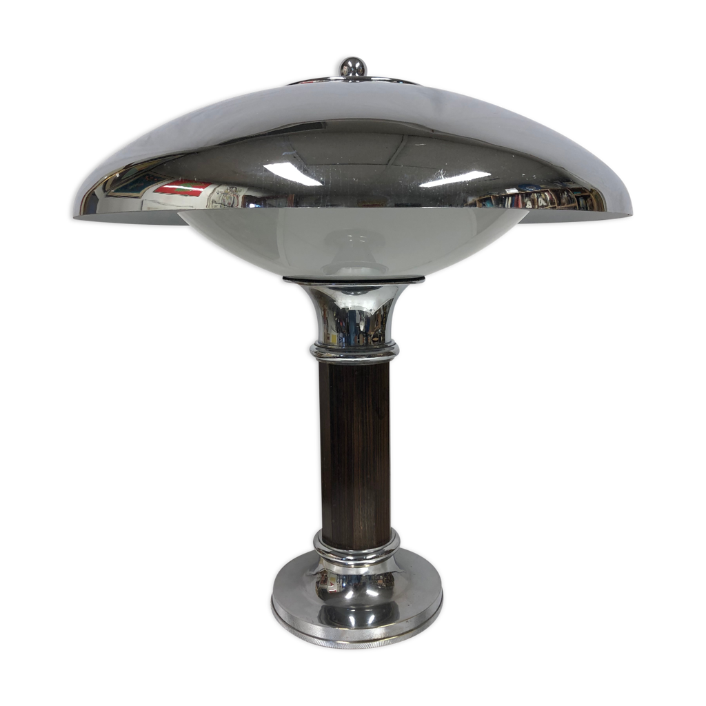 VINTAGE MARQUISE LAMPE art déco 1930 sans son socle d'origine EUR 65,00 - FR