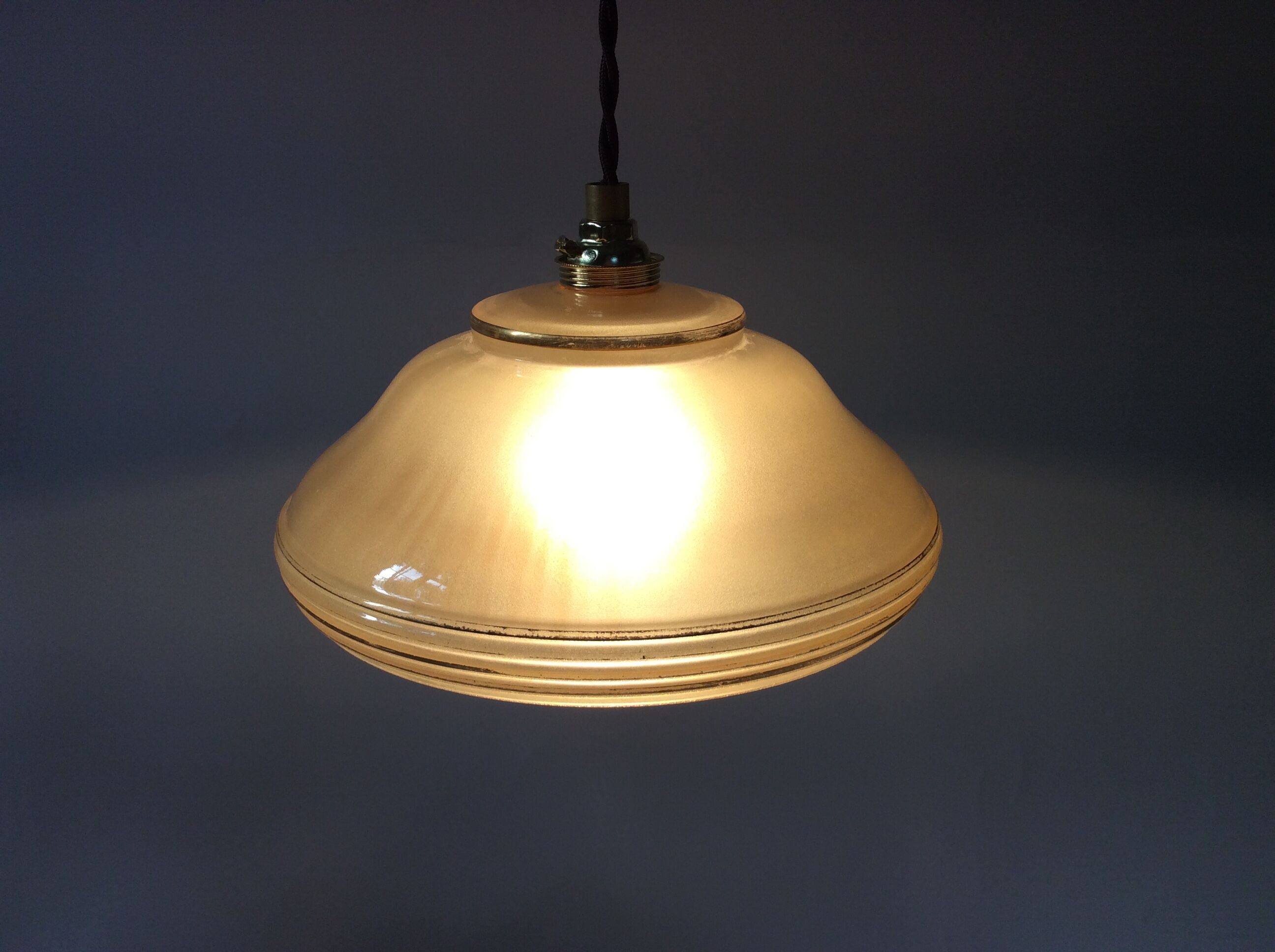 Vintage opaline hanging