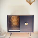 Bar vintage sur roulettes