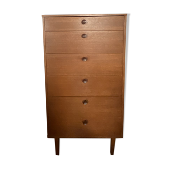 Scandinavian "Tallboy" chest of drawers