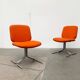 Ensemble de chaises Vintage allemandes Space Age Seat 150 par Herbert Hirche pour Mauser
