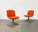 Set of German Vintage Space Age chairs 150 by Herbert Hirche for Mauser