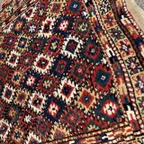 Old kurdish carpet, multicolored, circa 1880