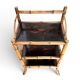 Étagère sur pied en laque du Japon et bambou, époque 1900
