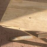 Table basse en bois et métal