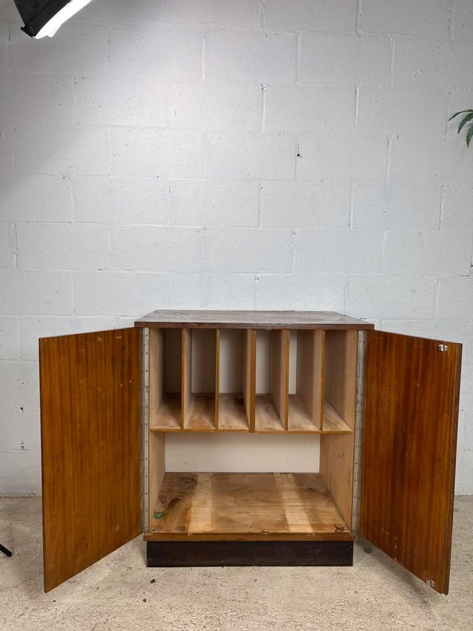 Meuble LP vintage meubles audio classeur