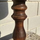 Solid wood lamp lampshade denim