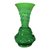 St Louis Vase "Capucine" Decor: Leaves and garlands