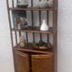 Vintage rattan libraries