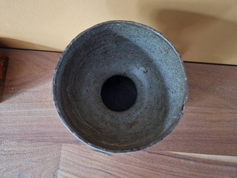 Claire Debril (1927-2021) - Diabolo vase in ceramic made using the coil technique.