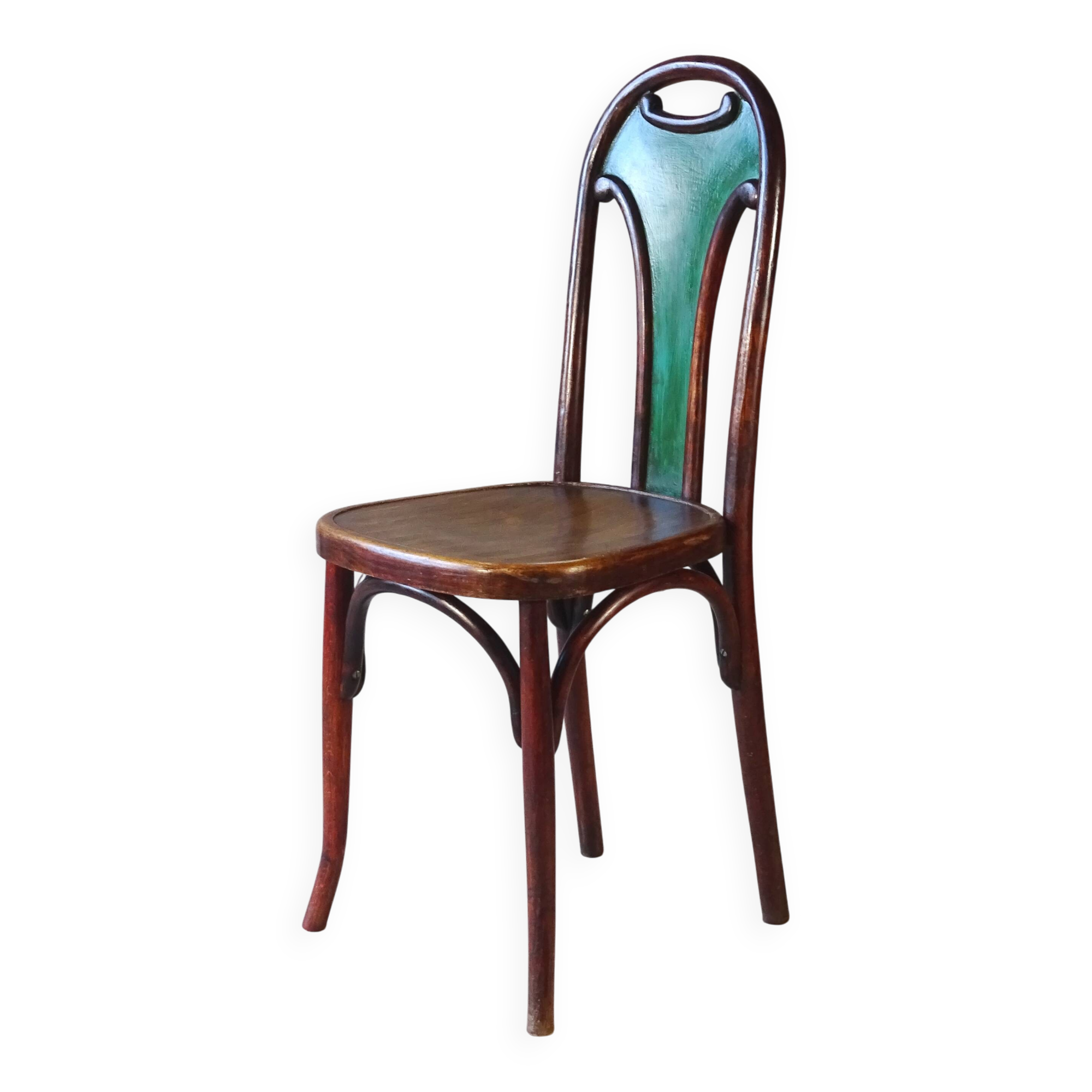 Fischel chair N°396 circa 1929, variant of Thonet 738/XI