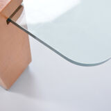 Table basse italienne des années 1970 par Massimo et Lella Vignelli pour Casigliani
