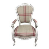 Vintage armchair reupholstered