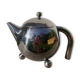 1960s Atomic Stainless Steel Teapot