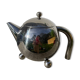 1960s Atomic Stainless Steel Teapot