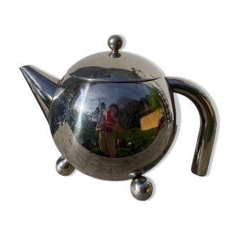 Théière en inox 1960 Atomic