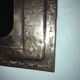 Miroir industriel en métal vintage 1960