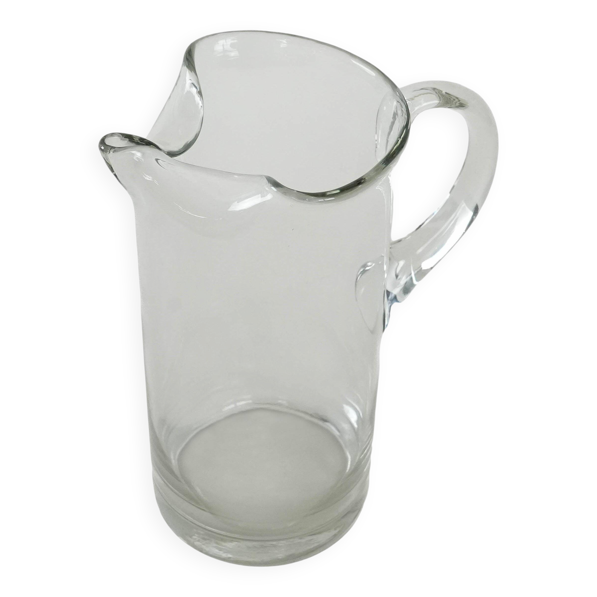 Glass jug, Danish design, 1970s, production: Denmark