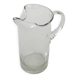 Glass jug, Danish design, 1970s, production: Denmark
