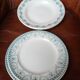 Set of 5 Terre de Fer plates 1900 Wilbur and St Amand