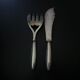 Christofle ribbon model fish serving cutlery