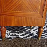 Old three-door wardrobe