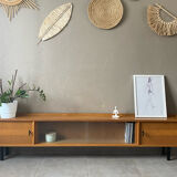 Vintage wooden row from the 50s-60s