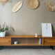 Vintage wooden row from the 50s-60s
