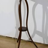 Small Mahogany Pedestal Table, Louis XVI Style – 1900