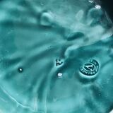 Verceram green vintage trivet