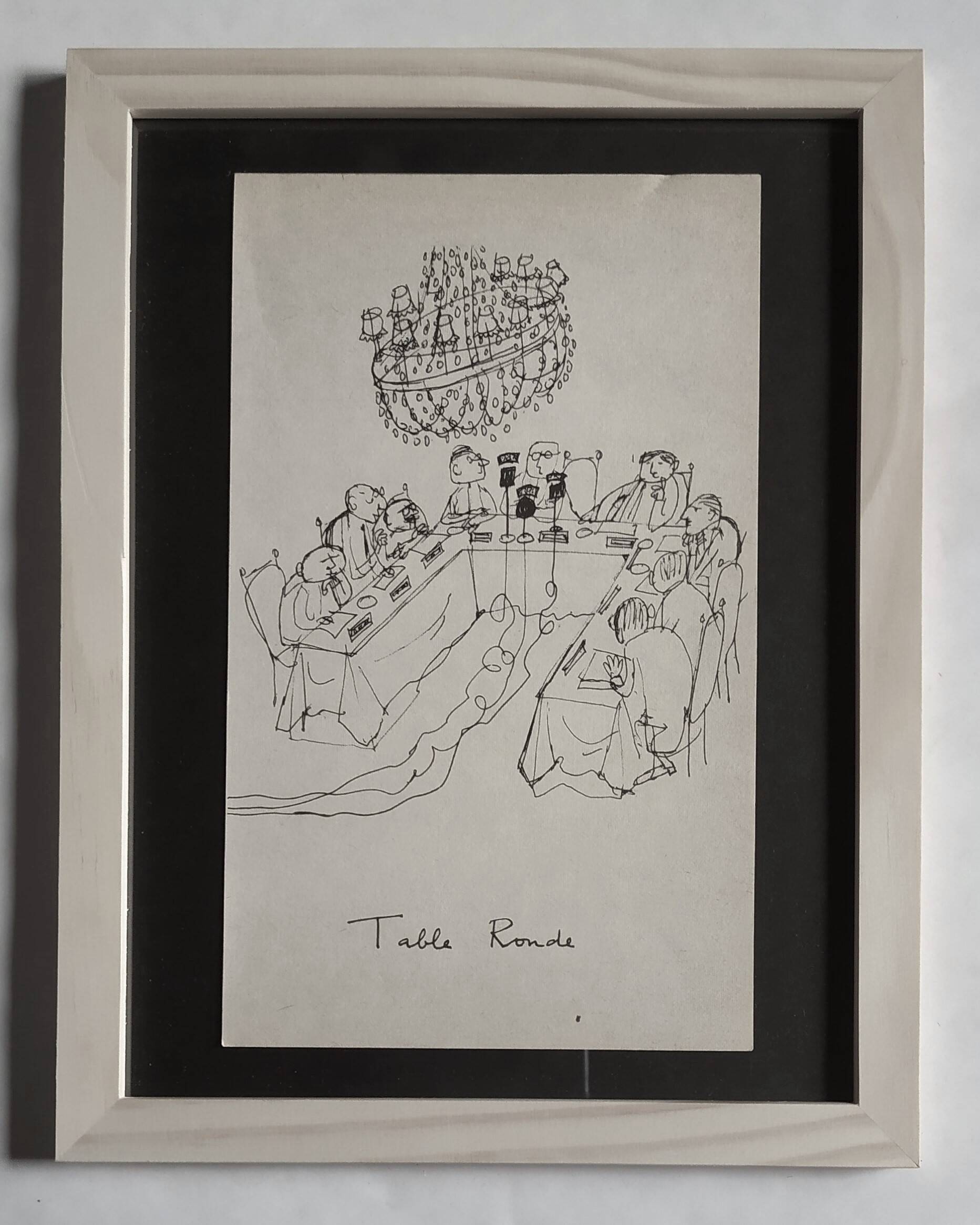 Illustration Daninos from 1962 "Round Table"