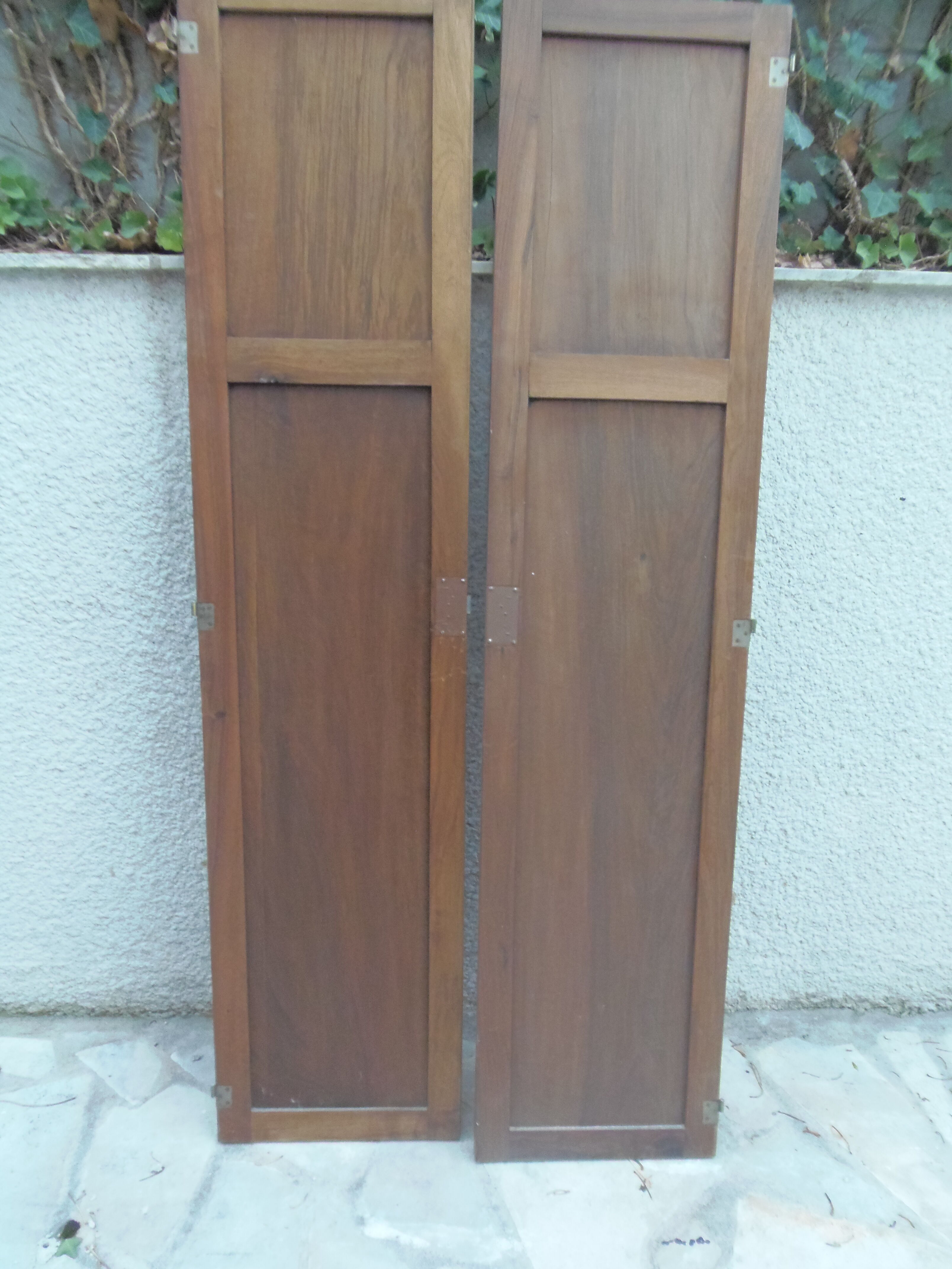 Art deco wood cabinet doors