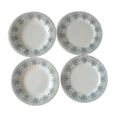 Lot of 4 plates Salins