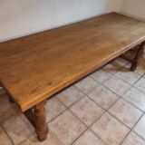 Oak farmhouse table