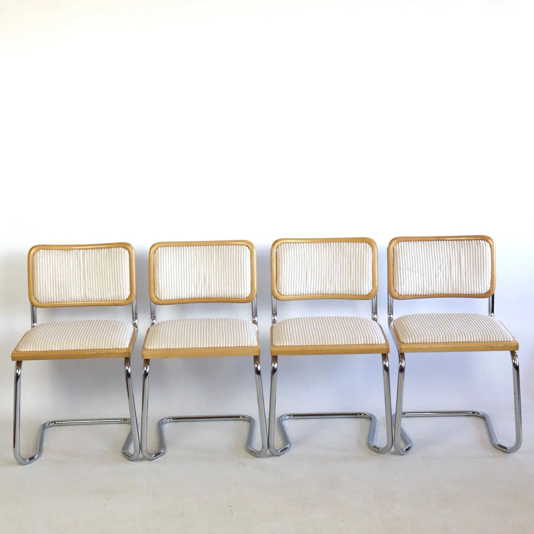 Set of four B32 chairs