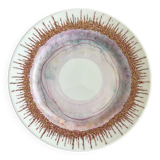 Assiette de l'artiste léone hébert