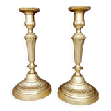 Pair of candlestick holders
