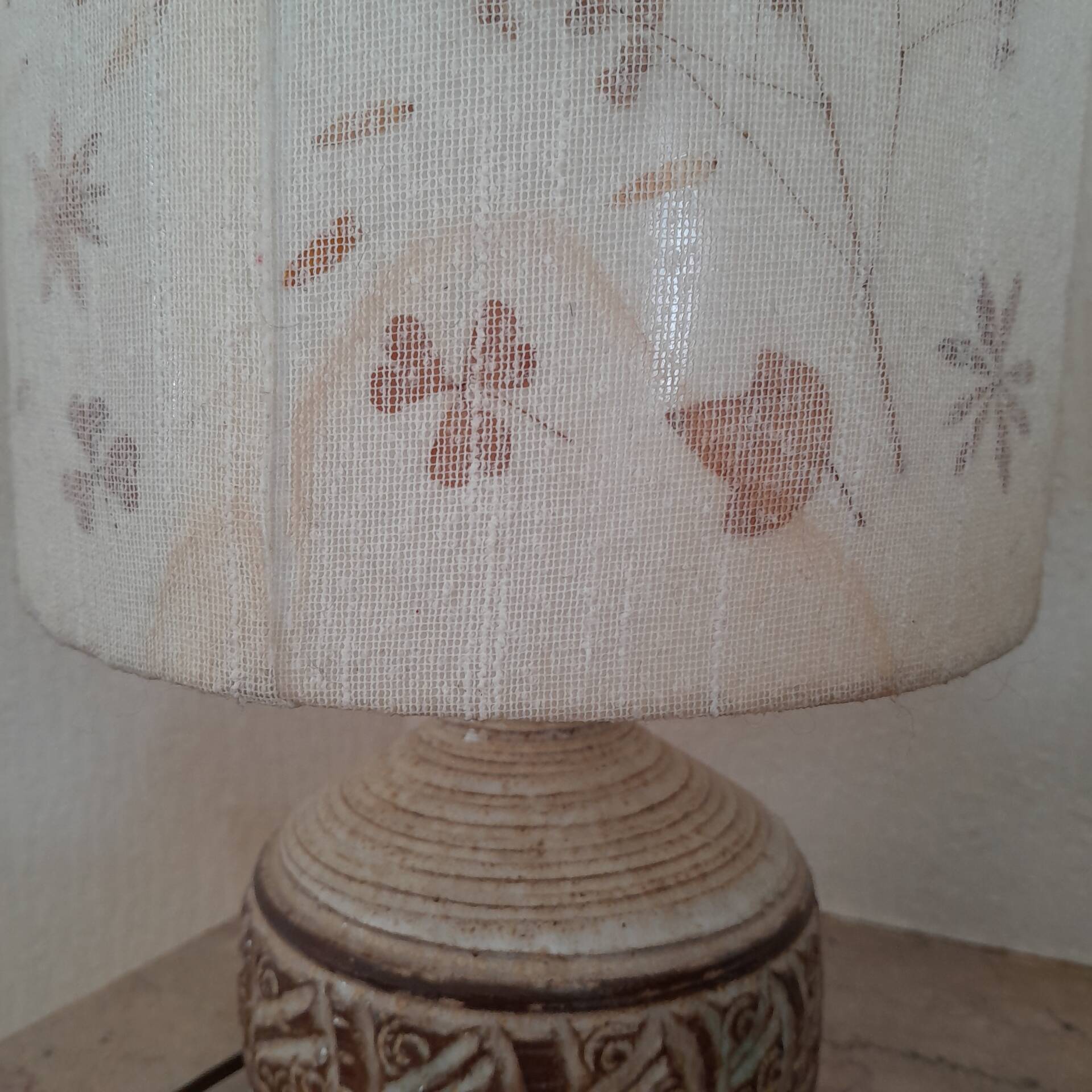 Lampe en céramique Vallauris - Marcel Giraud années 60-70