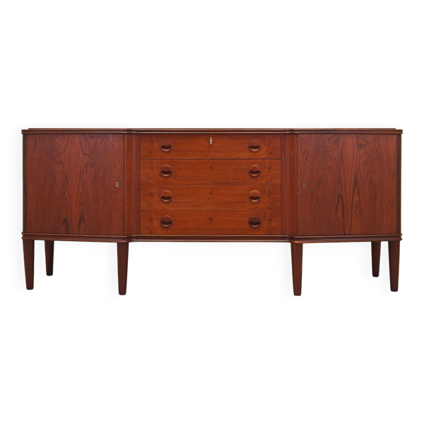 Buffet en teck, design danois, années 60, production : Danemark