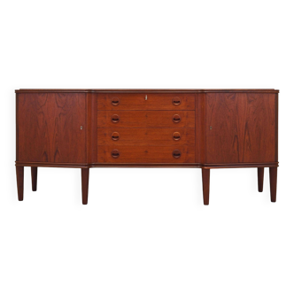 Buffet en teck, design danois, années 60, production : Danemark