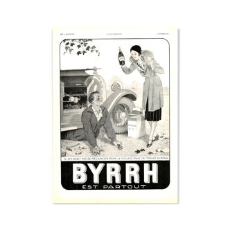 Affiche vintage années 30 BYRRH