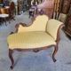 LOUIS XV CAUSEUSE 1 PLACE IN WALNUT ROCOCO