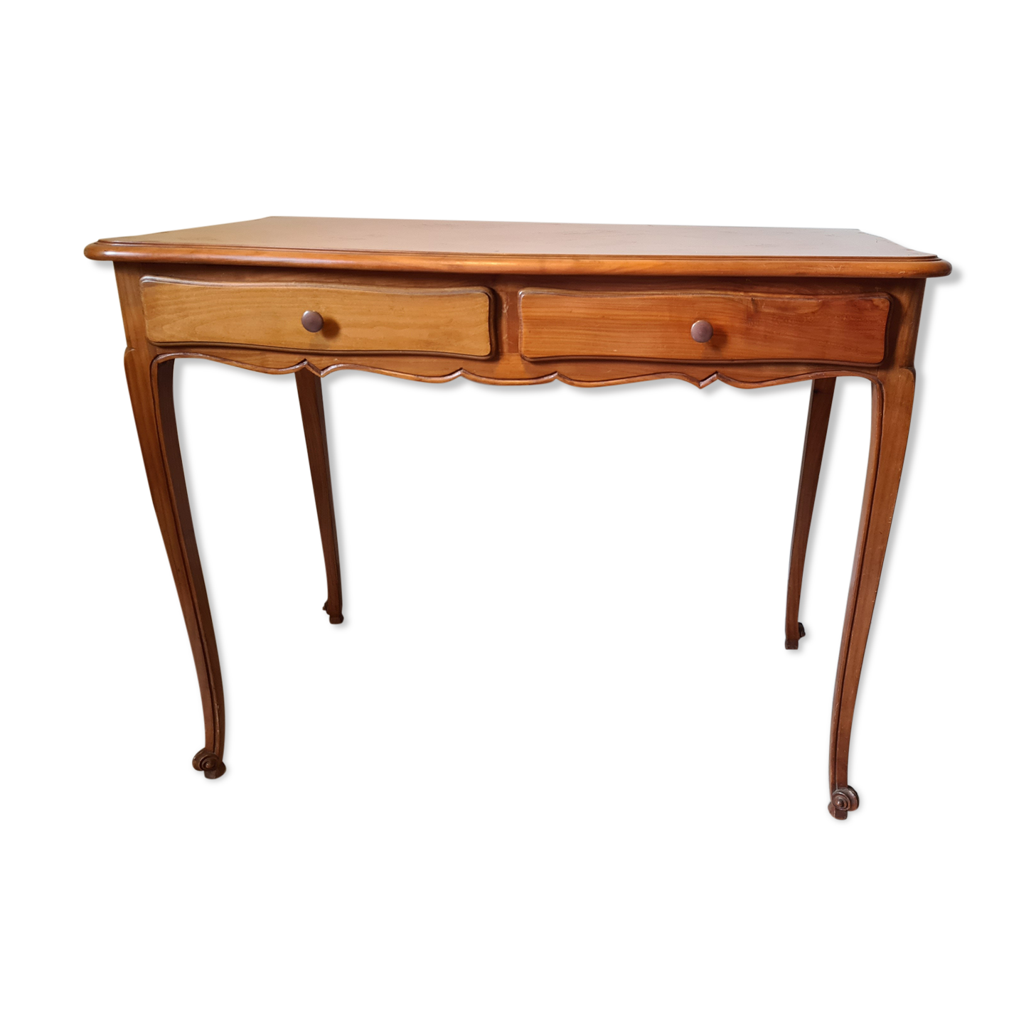 Louis XV style beech desk