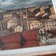 Tableau bernard buffet , marseille , bateaux dans le vieux port , edition braun