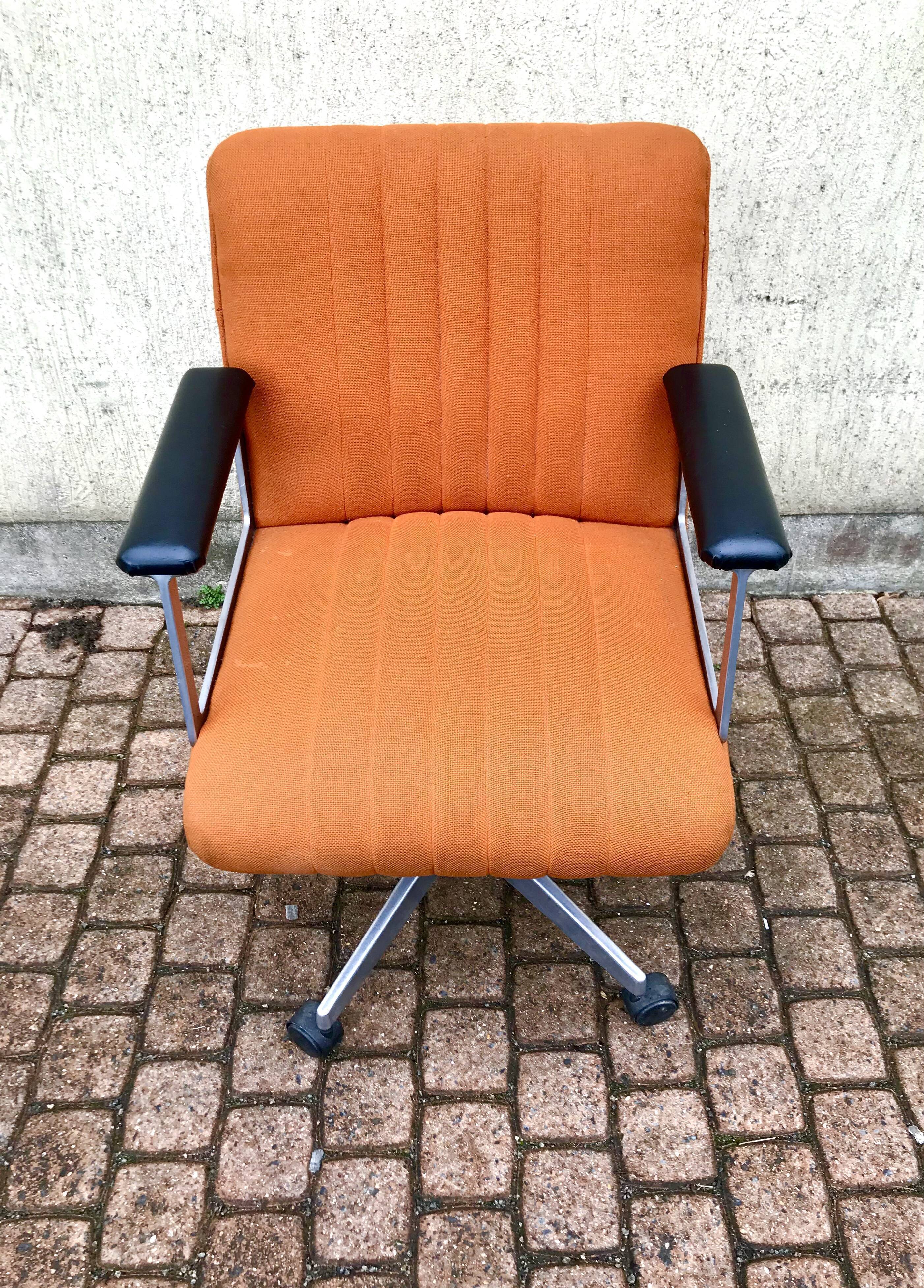 Chaise de bureau vintage 70s