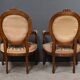Paire de fauteuils en hêtre, style Louis XVI – début XXe