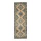 Vintage Turkish hand-knotted runner 128x382