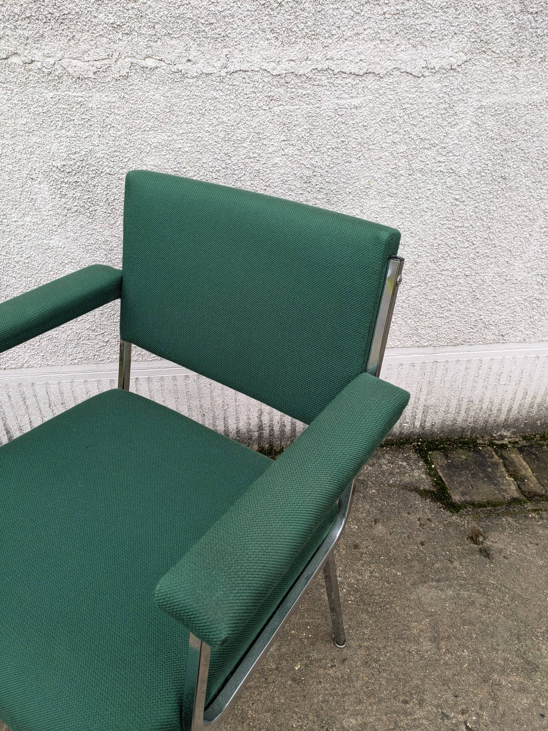 Pair of designer armchairs