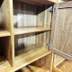 Multifunctional, modular shelving unit/wall system, teak, Denmark, 60s/70s